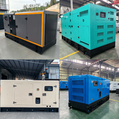 High Voltage Diesel Generator Industrial Genset Emergency Backup Power Station Heavy Duty Engine Alternator System